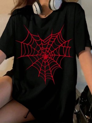 Janes Baskılı T-Shirt - Siyah