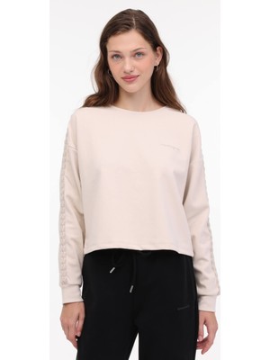 Kadın Bej  Sweatshirt