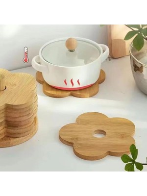 6'lı Papatya Model Ahşap Nihale 15CM