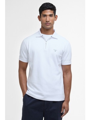 Barbour Hingham Polo Yaka WH11 White