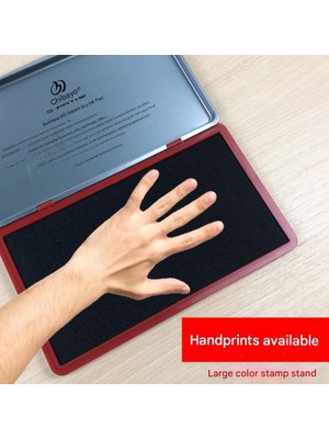 Mühürcüm Istampa Büyük Boy 225*130MM Siyah Mürekkep Pedi  9898