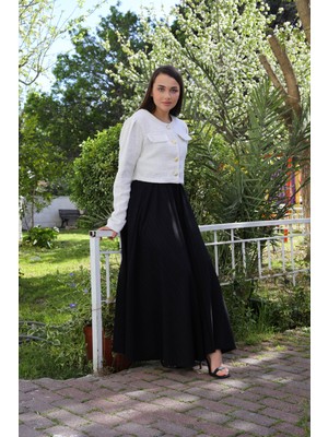 Beli Lastikli Süper Kloş Etek