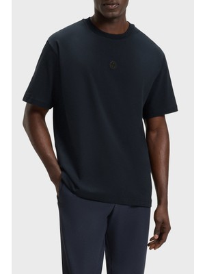 Boss Logolu  Pamuk Regular Fit Bisiklet Yaka T Shirt Erkek T Shirt 50535409 402