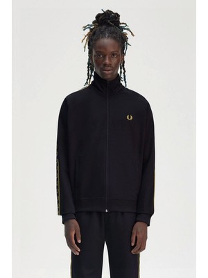 Fred Perry Erkek Lacivert Logo Detaylı Ceket