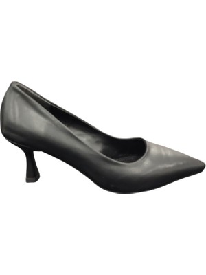 Ventes 20492184Z 6 cm Kadeh Topuk Sivri Burun Kadın Stiletto Ayakkabı
