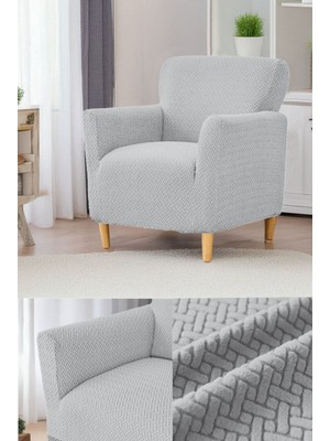 Hansarayhome Hansaray Tuğla Koltuk Kılıfı Tekli Bir Kişillık Koltuk Örtüsü Yıkanabilir Yüksek Kaliteli