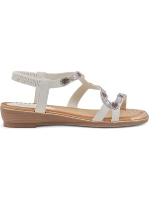 Voyager B160 Kadın Sandalet Beyaz