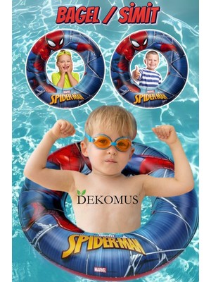 Dekomus Ile Lisanslı Spıderman Simit 56 cm