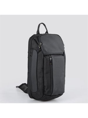 Ççs 51464 Tek Omuz Askılı Sırt Ve Göğüs Çantası Siyah