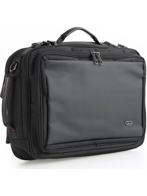 Ççs 51271 Şifreli Laptop Ve Evrak Sırt Ve Omuz Çantası Siyah
