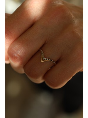 14 Ayar Altın Kalemli Çavuş Yüzük