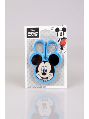 Disney Dekomus Tasarım Mıcky Mouse Makas 1 Adet Krem Renkli Eğlenceli Çocuklar İçin