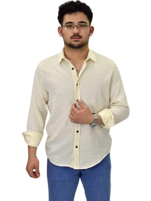 Erkek Spor Silim Fit Uzun Kol Gömlek G5011 BGL-ST04495