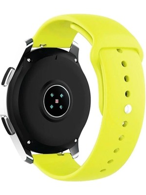 Nezih Case  Samsung Galaxy Watch Fe 4/5/6/7 40-42-44-46 mm Uyumlu 20MM Yumuşak Jel Silikon Kordon Kayış