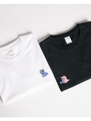 Ebii Design Tom ve Jerry Tasarımlı Baskılı T-Shirt