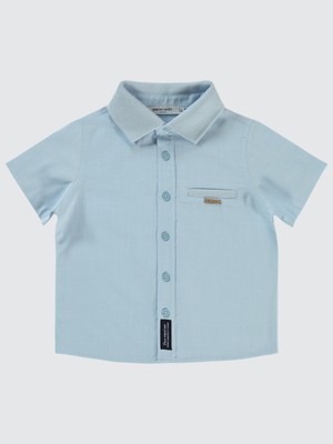 Pierre Cardin Erkek Çocuk Gömlek 2-5 Yaş Buz Mavi