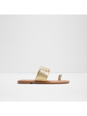 Aldo Beachwalk Sandalet Düz Terlik - Gold