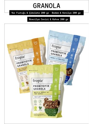 Fropie Probiyotik Granola Tanışma Paketi