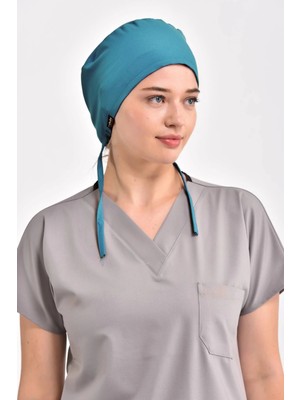 Owlet Medikal Petrol Yeşili Likralı Cerrahi Bone