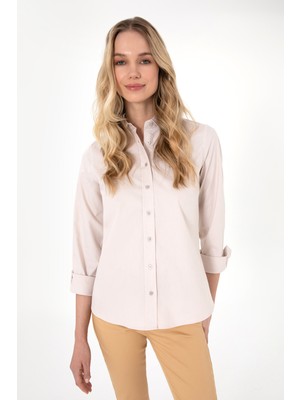 U.s. Polo Assn. Kadın Taş Gömlek Basic 50295710-VR049