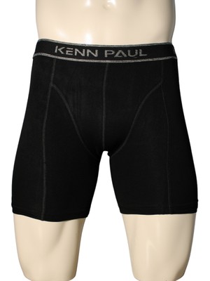 Kenn Paul Bambu Uzun Paçalı Sporcu Boxer - Füme, Nefes Alır, Konforlu