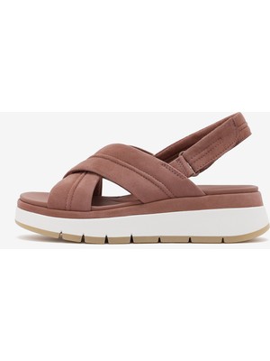 Tuscan Cross Kadın Mauve Suede Sandalet 26181471