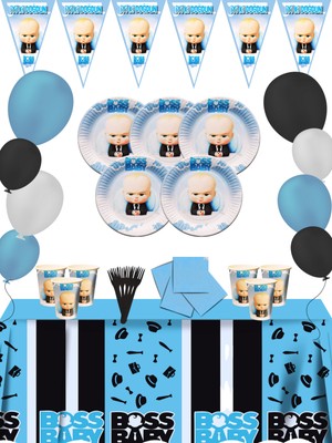 Patron Bebek Baby Boss 32 Kişilik Doğum Günü Parti Malzemeleri Seti