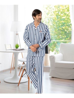 Erkek Uzun Kol Pijama Takım 4007
