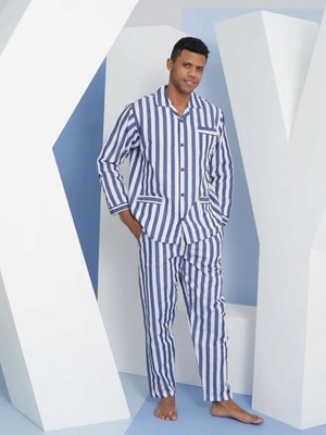 Boy Çizgili Gaffur Pijama Takım