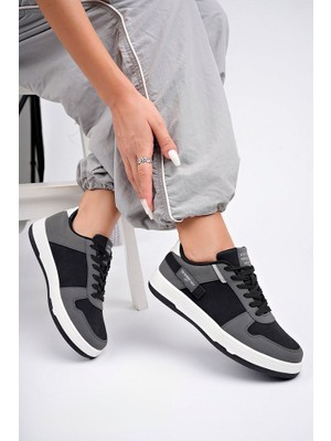 Pasyone Gri Kadın Günlük Sneaker Ayakkabı
