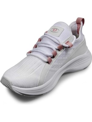 M.P. Yazlık Ortopedik Taban Örgü Model Bağcıklı Günlük Sneaker - Beyaz - 38