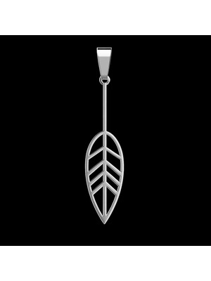 TabiTela 925 Ayar gümüş kolye ok   SM4140