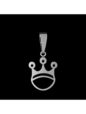 TabiTela 925 Ayar gümüş kolye taç   SM3905