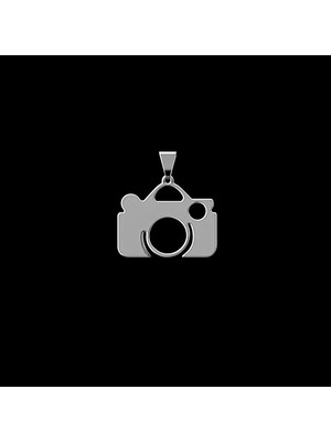 TabiTela 925 Ayar gümüş kolye kamera SM3775