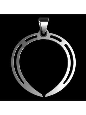 TabiTela 925 Ayar gümüş kolye nal   SM3969