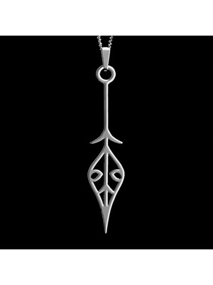 TabiTela 925 Ayar gümüş kolye ok   SM4138