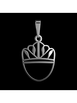 TabiTela 925 Ayar gümüş kolye taç   SM3907