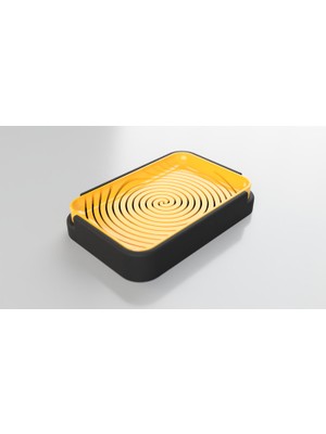 Spiral Sabunluk - Modern Tasarımlı Drenajlı Sabun Kabı THN3226868