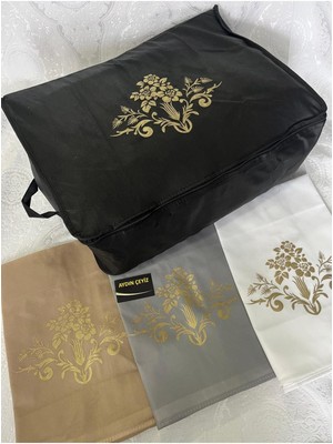 Gold Baskılı Hurç