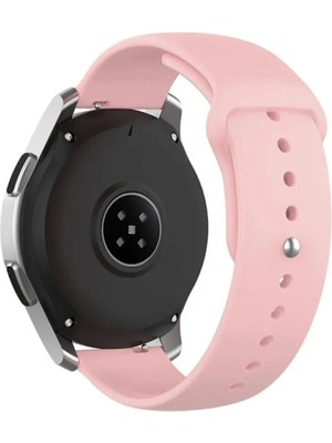 Nezih Case Huawei Watch Gt4 / Gt5 / Gt6 41mm ile Uyumlu Yumuşak Silikon Spor Kordon Strap 18mm
