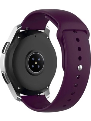 Nezih Case Huawei Watch Gt4 / Gt5 / Gt6 41mm ile Uyumlu Yumuşak Silikon Spor Kordon Strap 18mm
