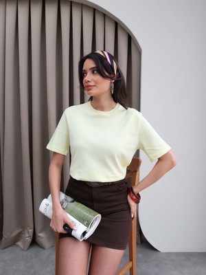 Bisiklet Yaka T-Shirt