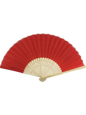 10 Adet Kırmızı Ahşap Yelpaze  Kasa Tasarım Yelpaze