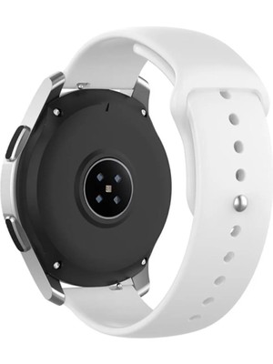 Nezih Case Huawei Watch Gt4 / Gt5 / Gt6 41mm ile Uyumlu Yumuşak Silikon Spor Kordon Strap 18mm