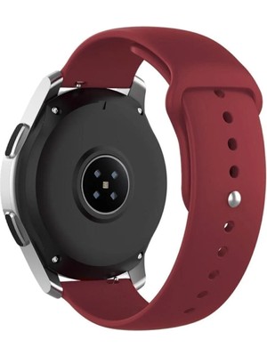 Nezih Case Huawei Watch Gt4 / Gt5 / Gt6 41mm ile Uyumlu Yumuşak  Silikon Spor Kordon Strap 18mm