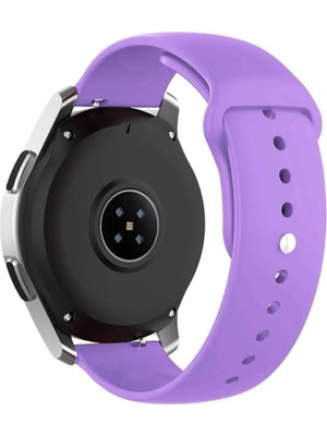 Nezih Case Huawei Watch Gt4 / Gt5 / Gt6 41mm ile Uyumlu Yumuşak  Silikon Spor Kordon Strap 18mm