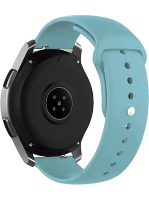 Nezih Case Huawei Watch Gt4 / Gt5 / Gt6 41mm ile Uyumlu Yumuşak  Silikon Spor Kordon Strap 18mm