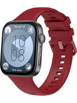 Nezih Case Huawei Watch Fit 3 / Fit 4 / Fit 4 Pro Uyumlu Yumuşak Jel Silikon Kordon/Strap