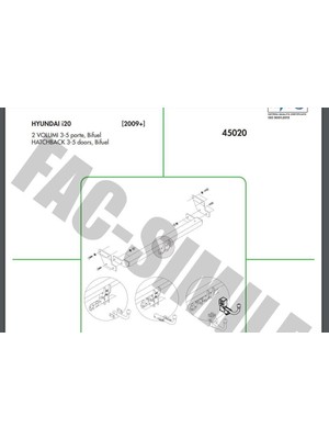 Hyundai  I20 Dikey Söktak