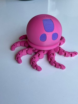 Sünger Bob Jellyfish, Ahtapot Arkadaşı, Haretketli Model 8 Cm,koleksiyon Ürünü